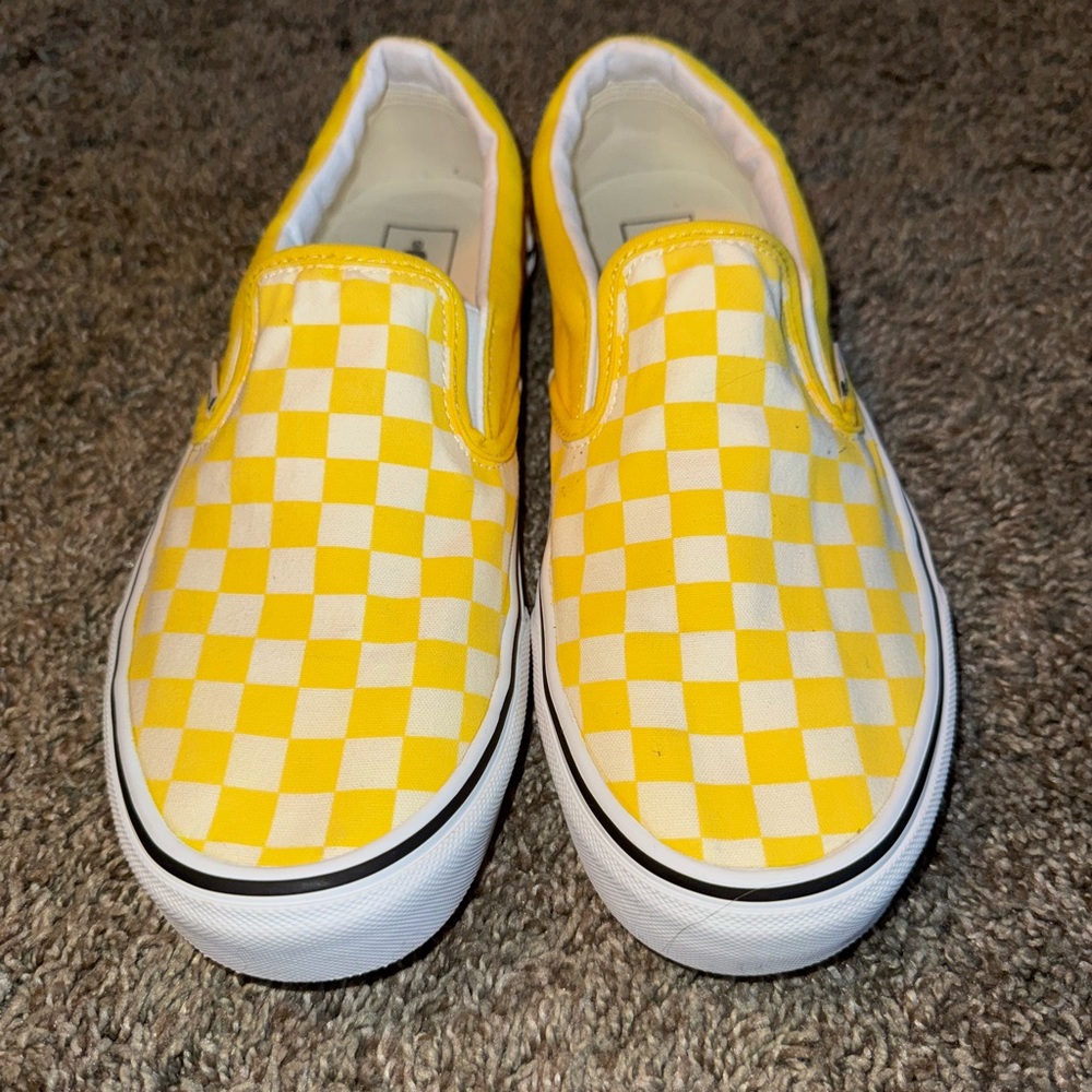 Vans Yellow Checkered